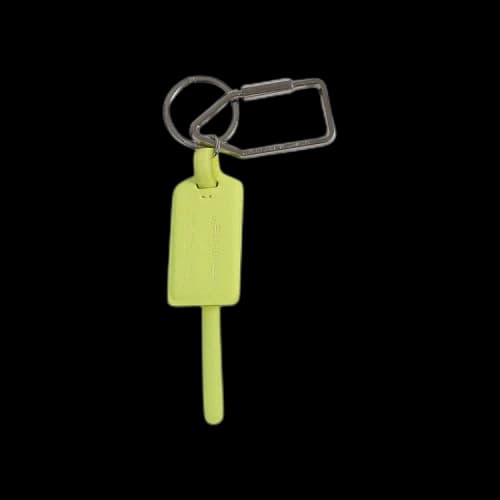 Off-White Zip Tie Keyring 'Yellow'