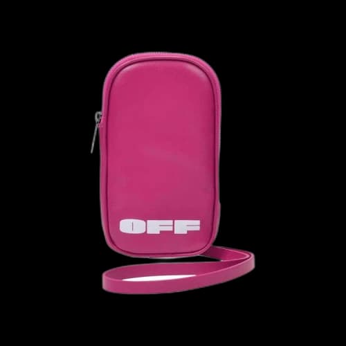 Off-White Logo iPhone Case 'Pink'