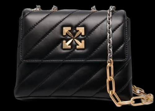 OFF-WHITE Jackhammer-24 Shoulder Bag Black
