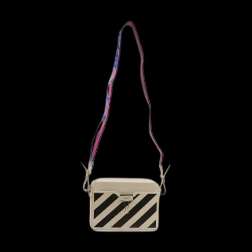 Off-White Black Diag Camera Bag 'White/Black'