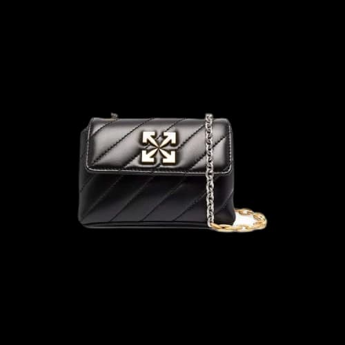 OFF-WHITE Jackhammer 17 Shoulder Bag Black