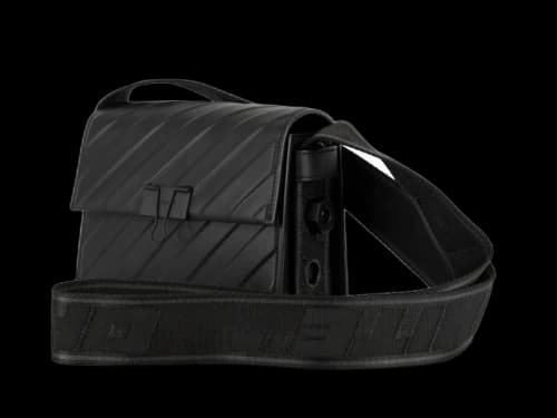 OFF-WHITE Clipper Bag Black