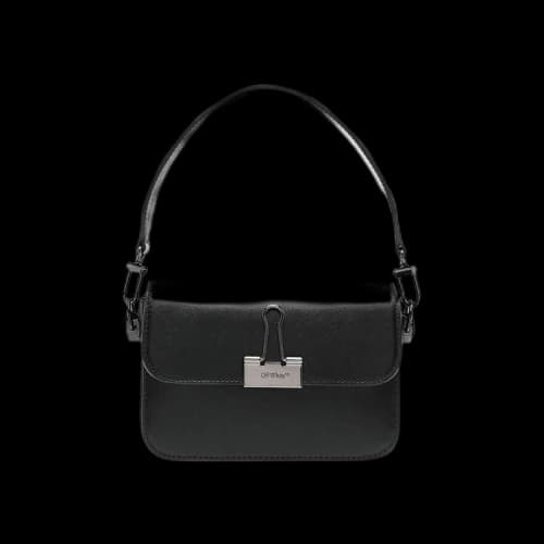 Off-White Plain Binder Small Shoulder Bag 'Black'