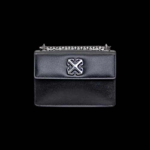 Off-White Jitney 2.0 Catena Scorrevole Bag 'Black/Silver'