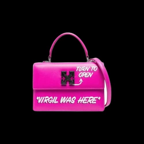 Off-White Jitney 1.4 Tote Bag 'Pink'