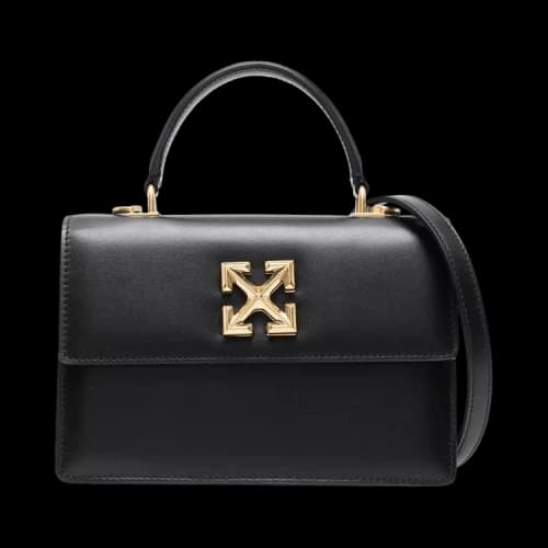 Off-White Jitney 1.4 Top Handle Bag 'Black'