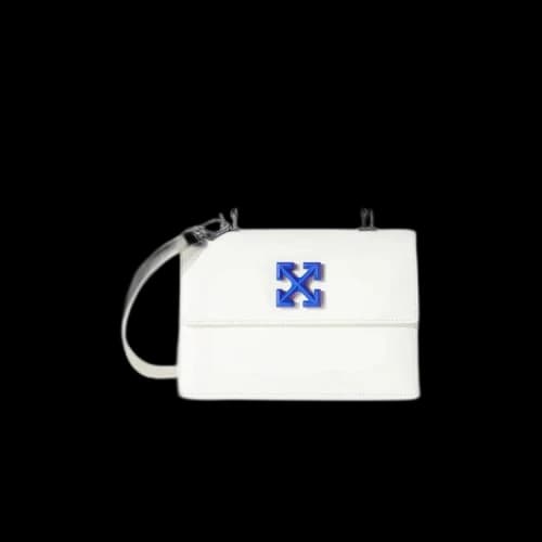 OFF-WHITE Jitney 1.4 Top Handle White