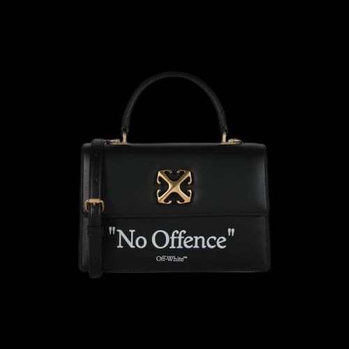 Off-White Jitney 1.4 Quote Top Handle 'Black/White'