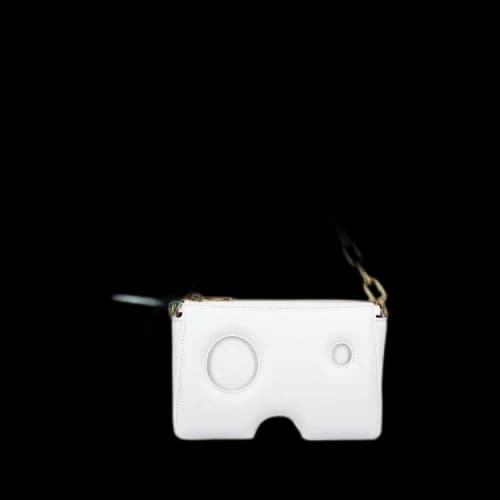 Off-White Burrow Zipped Pouch 'White'