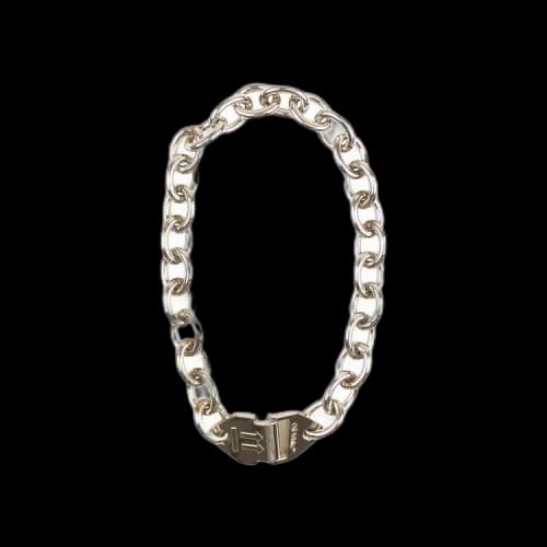 OFF-WHITE Chain Necklace Silver