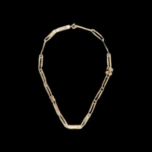 Off-White Paperclip Necklace 'Gold'