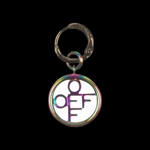 Off-White Anodized Off Circle Earring 'Multi-Color'