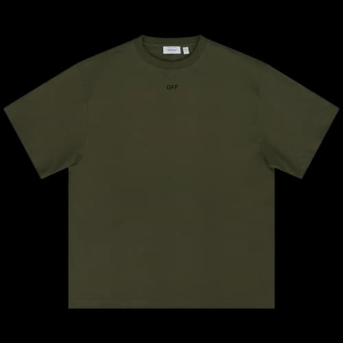Off-White Solid Arrow T-Shirt 'Winter Moss'