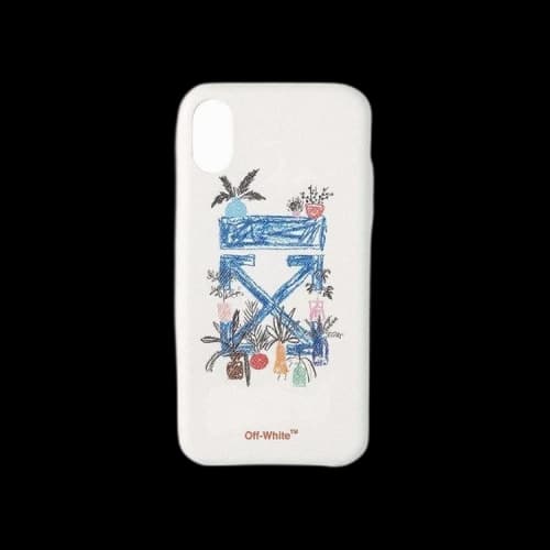 Off-White De Graft Arrow iPhone Xs Max Case 'White/Blue'