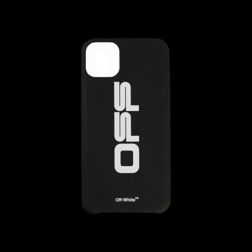 Off-White Logo Print iPhone XS Max Case 'Black'