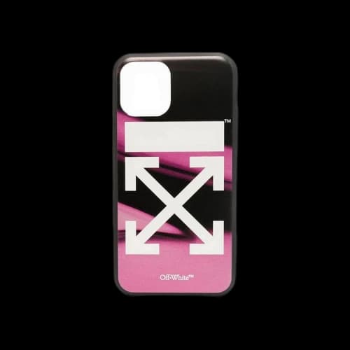 Off-White Liquid iPhone 11 Pro Case 'Fuchsia/White'