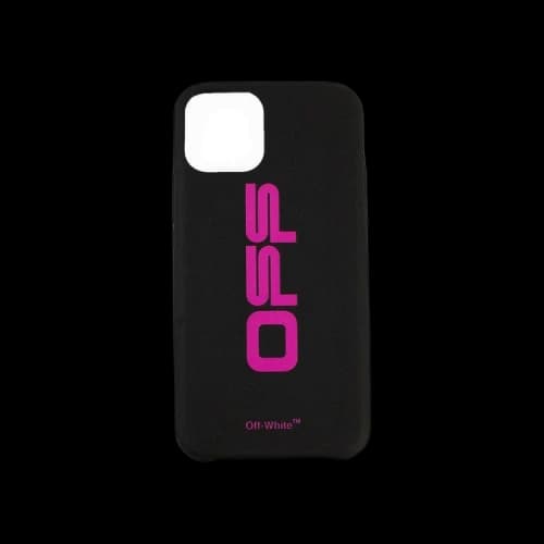 Off-White Logo Print iPhone 11 Pro Case 'Black/Pink'