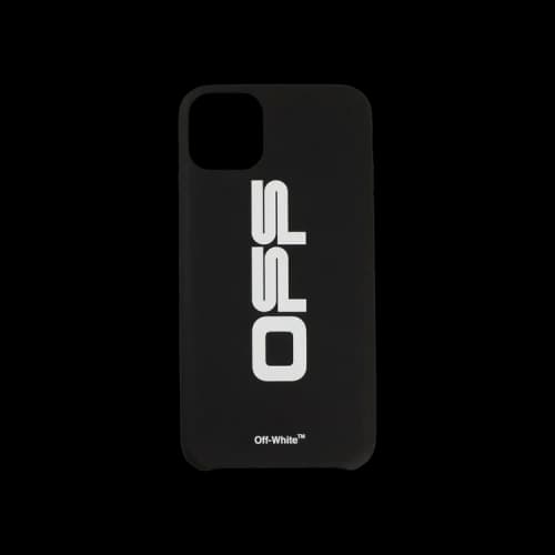 Off-White Logo Print iPhone 11 Case 'Black'