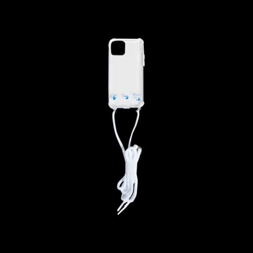 Off-White Logo Coulisse Neck Accessory 'Transparent Blue'