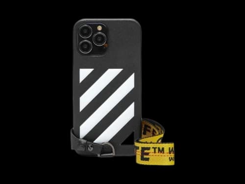 OFF-WHITE Binder Neck Cover 13 Max Phonecase Black/White