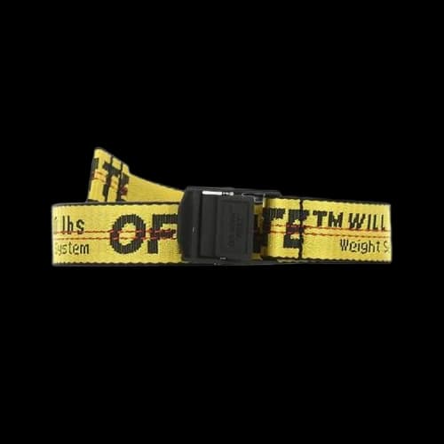 Off-White Industrial Belt 'Yellow'