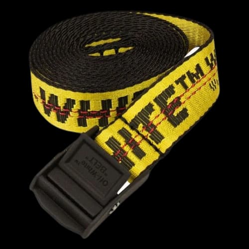 Off-White Mini Industrial Belt 'Yellow'