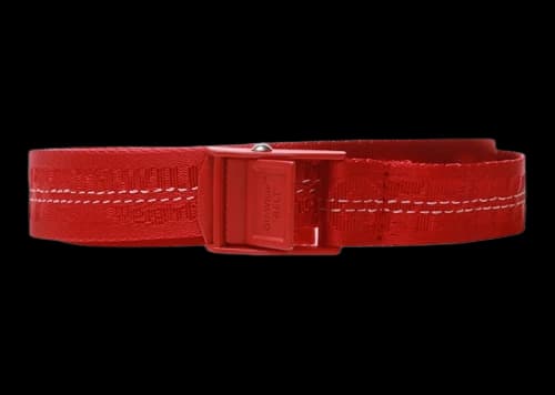 OFF-WHITE Women's Industrial Mini Belt Red