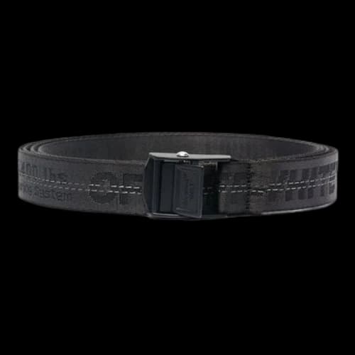 Off-White Micro Mark Nylon Automatic Belt Black Unisex (Women's)