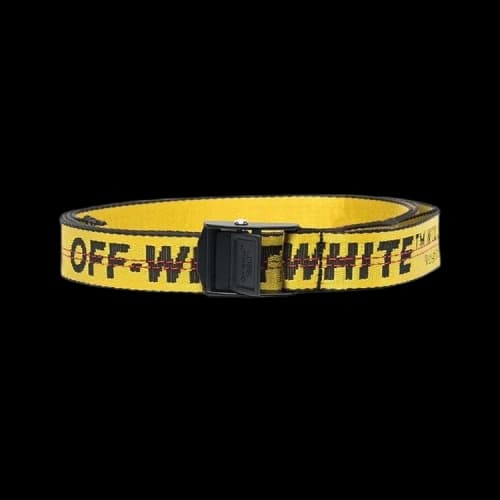 Off-White Industrial belt 'Yellow/Black'