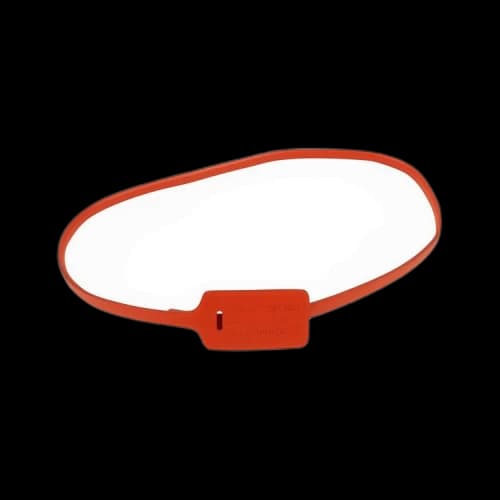 Off-White Zip Tie Belt 'Red'