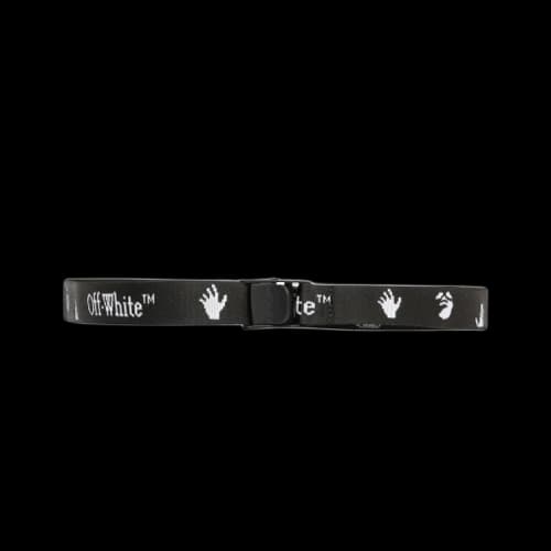 Off-White New Logo Industrial Belt 'Black'