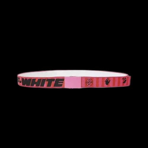 Off-White New Reversible Industrial Belt 'Red/Fuchsia'