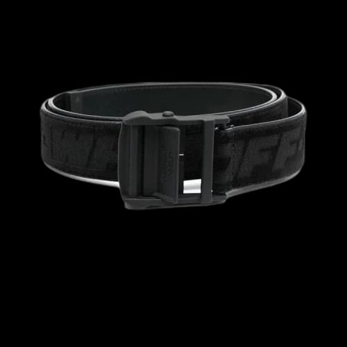 Off-White Logo Print Industrial Belt 'Black'