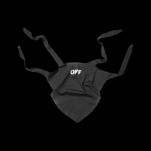 Off-White Bandana Mask 'Black'