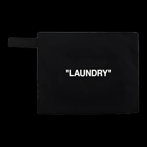 Off-White Laundry Woven Pouch 'Black'