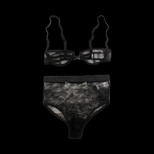 Off-White Lace Lingerie 'Black'