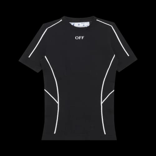 Off-White Off-Stamp Performance T-Shirt 'Black/White'