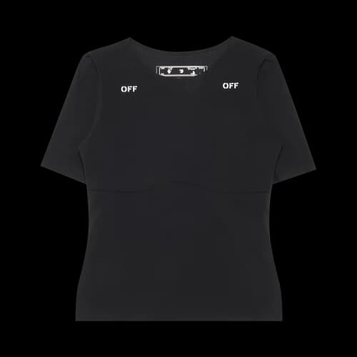 Off-White Athl Reflect Arrow T-Shirt 'Black/Silver'