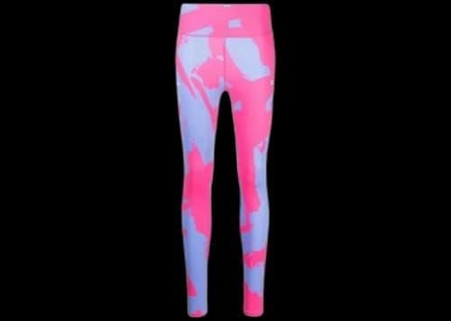 OFF-WHITE Printed High-Waist Leggings Pink/Purple