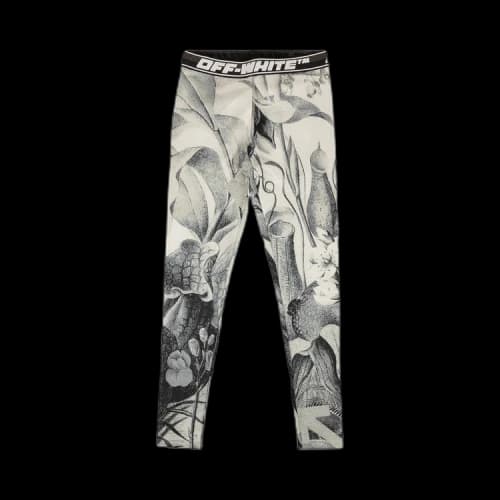 Off-White Athleisure Botanical Legging 'White/Black'