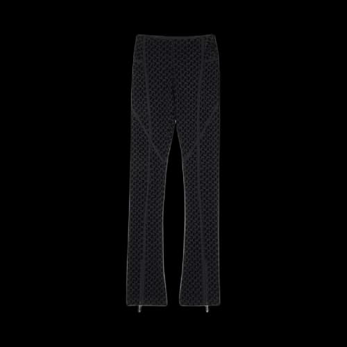 Off-White Flocked Logo Leggings 'Black'