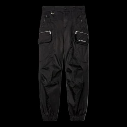 Off-White Book Cargo Trousers 'Black' (Women's)
