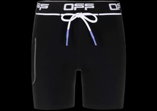 OFF-WHITE Active Logo Cycling Shorts Black/White