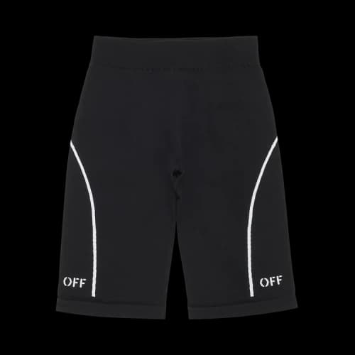 OFF-WHITE Athl Off Stamp Seaml Shorts Black/White