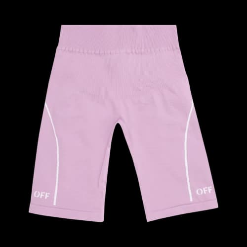 Off-White Athl Off Stamp Shorts 'Lilac/White'