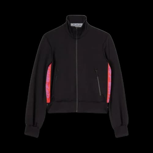 Off-White Logo Track Jacket 'Black'