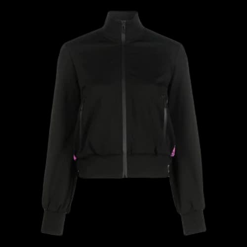 Off-White Monogram-Band Track Jacket 'Black' (Women's)