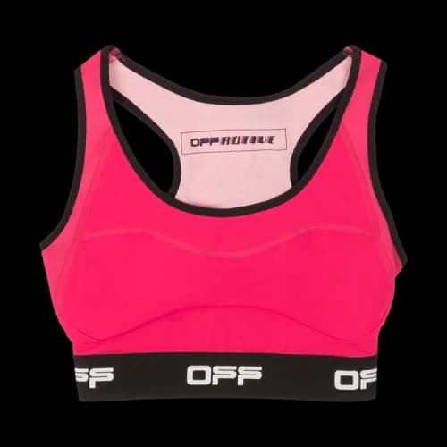 Off-White Active Mesh Bra 'Pink'