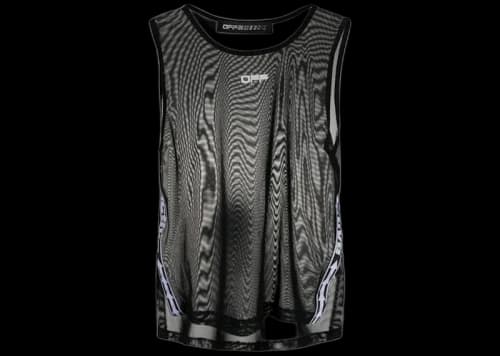 OFF-WHITE Active Logo Tank Top Black