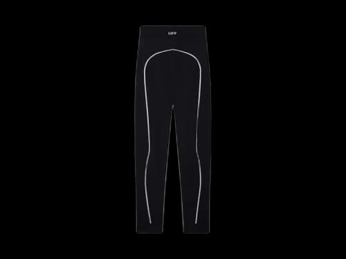 OFF-WHITE Off Stamp Seamless Leggings Black/White